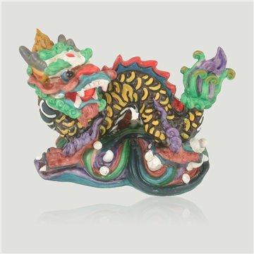 Resin small dragon figure