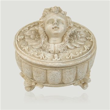 Angels resin box Model 01 10x8x10cm