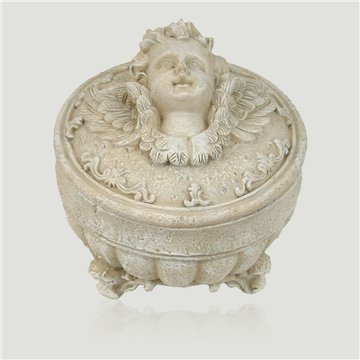 Angels resin box Model 02 10x10cm