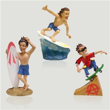Resin surfer assorted