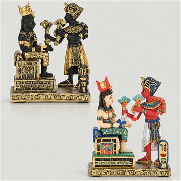 Resin Egyptian figure mod19 9cm SOLO NEGRA/DORADA