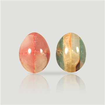 Pakistan Onyx Egg, Colored 5cm