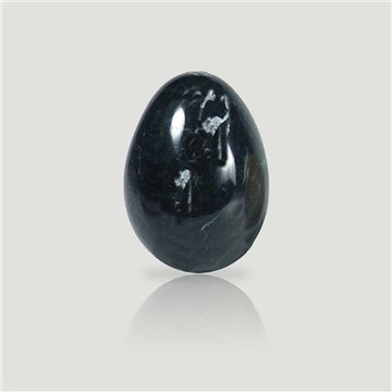 Pakistan Onyx Egg, Black 8cm