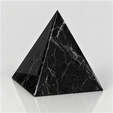 Pakistan Onyx Pyramid, Black 5x5cm