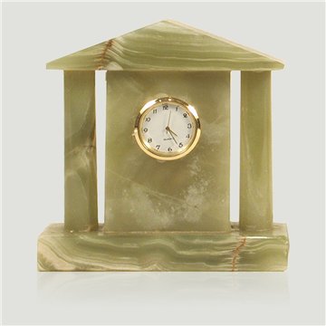 Pakistan Onyx Temple Watch, Colored 14x13cm
