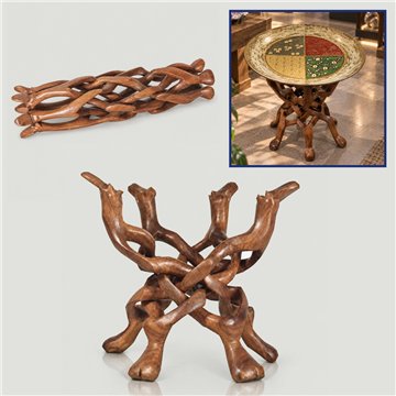 Wooden Braider Platform 75cm