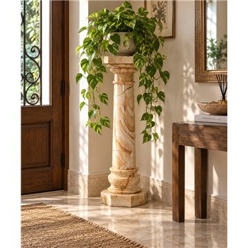 Pakistan Onyx Pillar, Paesina 118cm