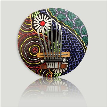 Carimba coco. Modelo aborigen. 14cm aprox