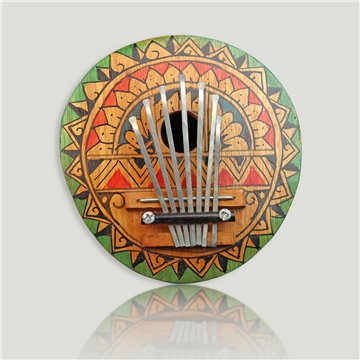 Carimba coco. Modelo pintada. 14cm aprox