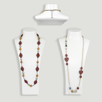 Collar largo. Lava. Colores y modelos surtidos