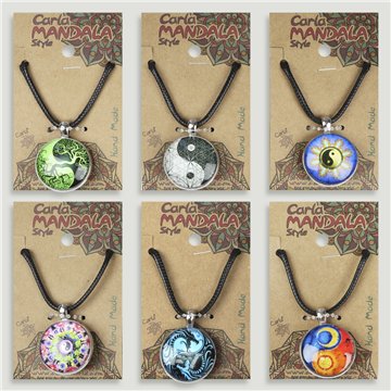 Double-sided pendant. 38. Yin Yang. Assorted
