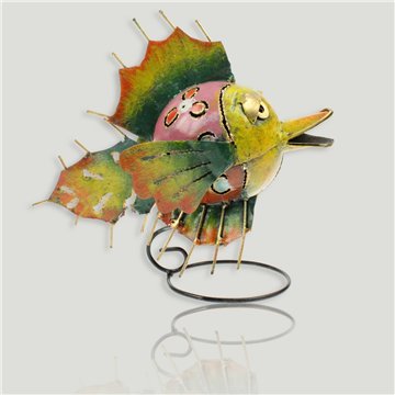 Figura hierro. Pez. 22cm