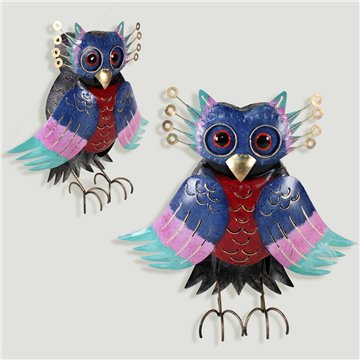 Figura hierro. Búho. 29cm