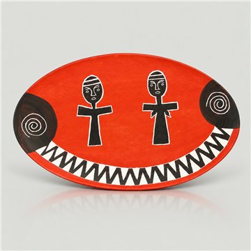 Plato oval PJK Papa/Mama 30cm