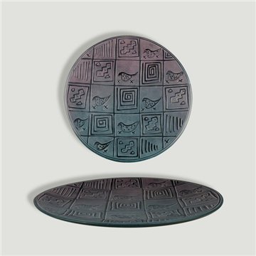 Kenyan Soapstone Soap Dish. Green Bird model. 30c