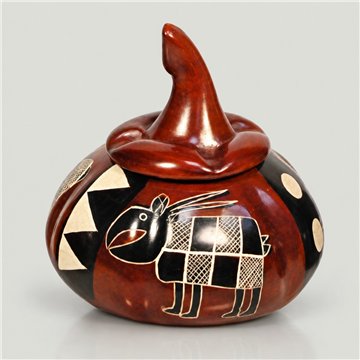 Calabaza PJK 3 animales 11x11cm