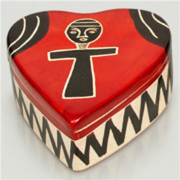 Caja corazon PJK Papa/Mama 9x13cm