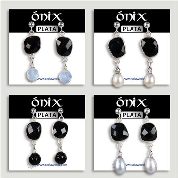 Boucles d’oreilles ARGENT. . Formes assorties