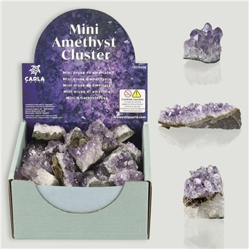 MINI AMETHYST CLUSTER. Drusa amatista mini