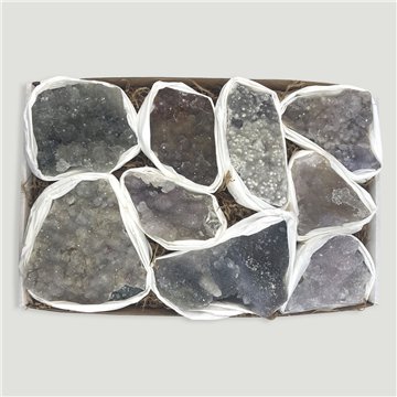 Caja Flor de Amatista. 1,4 a 1,8kgs