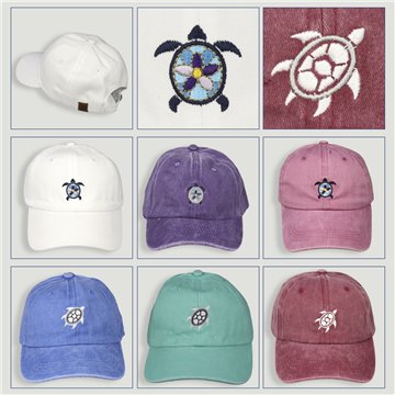 Gorra. 02. Algodón 100%. Tortugas. Surtidos
