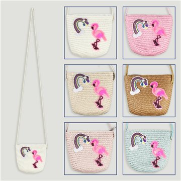 Bolso infantil. 11. Modelo flamenco. Colores surtidos