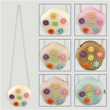 Sac pour enfant. 19. Modèle Fleurs. Couleurs assorties