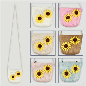Bolso infantil. 23. Modelo girasoles. Colores surtidos