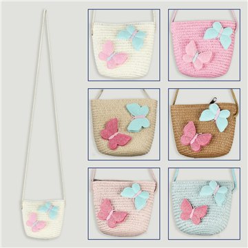 Children's bag. 24. Model 2 butterflies. Assorted colors