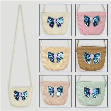 Bolso infantil. 27. Modelo cerezas. Colores surtidos