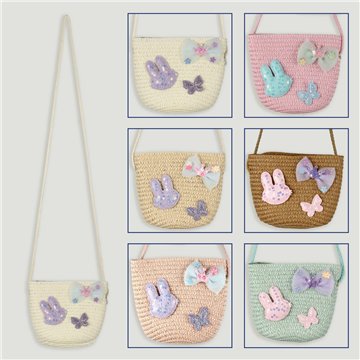 Bolso infantil. 28. Modelo conejito. Colores surtidos
