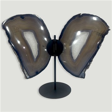 Mariposa Ágata. 27x31cm aprox. 1,184kgs