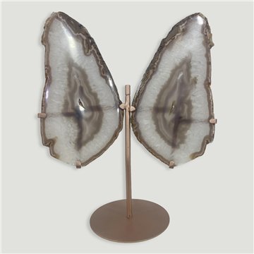Mariposa Ágata. 44x35cm aprox. 2,656kgs