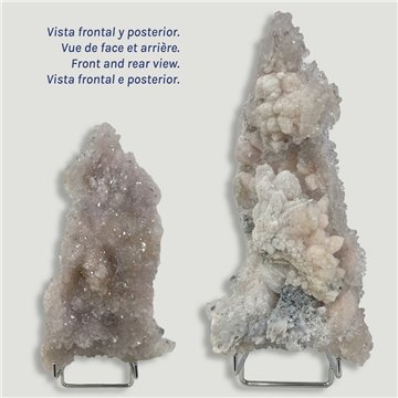 Flor de Ametista. 25x14x7cm aprox. 1,792kgs