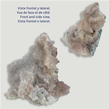 Flor Amatista. 14x12x9cm aprox. 1,002kgs