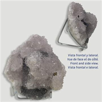 Flor Amatista. 11x9x4cm aprox. 0,514kgs
