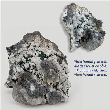 Flor Amatista. 10x9x3cm aprox. 0,348kgs