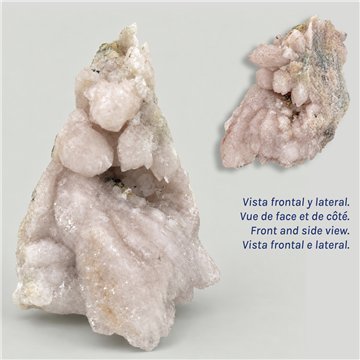 Flor Amatista. 7x8x5,5cm aprox. 0,172kgs