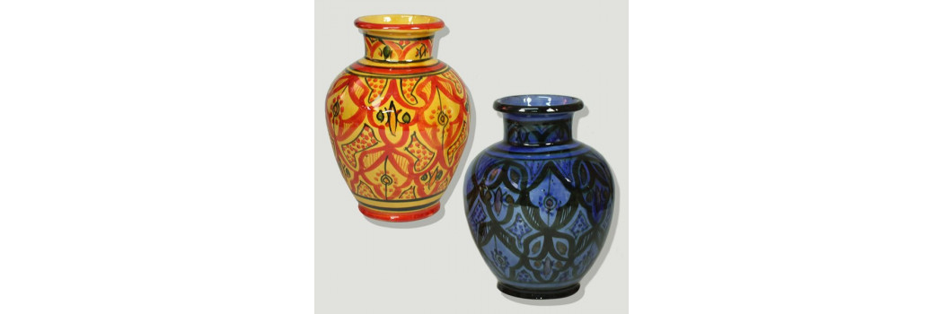 Vases et assiettes