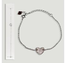 Silver bracelets and chains
